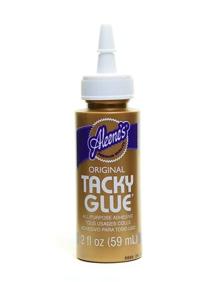 Aleenes Original Tacky Craft Glue, 2.12 oz., White, 12/Pack (16496-PK12)