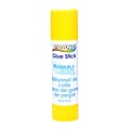 Prang WashableRemovable Glue Sticks, 0.28 oz., White, 4/Pack (89914-PK24)