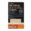Lineco Self-Stick Mounting Strips 4 In. Pack Of 60 (L533-4015)