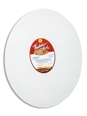 Fredrix Oval Stretched Canvas 11 In. X 14 In. Each (5405)