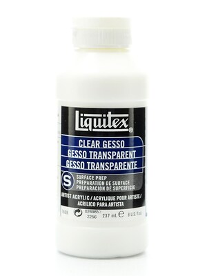 Liquitex Acrylic Clear Gesso 8 Oz. [Pack Of 2] (2PK-7608)