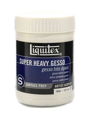 Liquitex Super Heavy Gesso 8 Oz. [Pack Of 2] (2PK-7808)