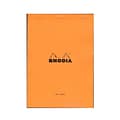 Rhodia Classic French Paper Pads Blank 8 1/4 In. X 11 3/4 In. Orange [Pack Of 3] (3PK-18000)