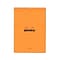 Rhodia Classic French Paper Pads Ruled With Margin 8 1/4 In. X 11 3/4 In. Orange [Pack Of 3] (3PK-18