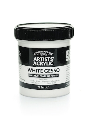Winsor  And  Newton Artists Acrylic Gesso White 225 Ml (3040920)
