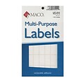 Maco Multi-Purpose Handwrite Labels Rectangular 1/2 In. X 1 In. Pack Of 1000 [Pack Of 6] (6PK-MS-816)