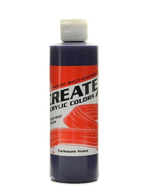 Createx Acrylic Colors Carbazole Violet 8 Oz., Craft Supplies [Pack Of 3] (3PK-2013-08)