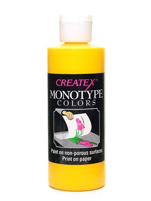 Createx Monotype Colors Gold Yellow, Craft Supplies 4 Oz. [Pack Of 3] (3PK-3003-04)