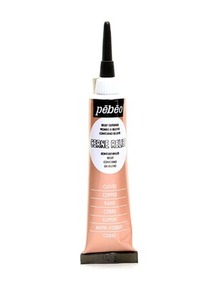 Pebeo Vitrail Cerne Relief Copper 20 Ml [Pack Of 3] (3PK-480000)