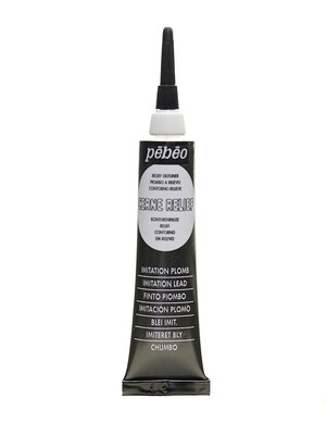 Pebeo Vitrail Cerne Relief Imitation Lead 20 Ml [Pack Of 3] (3PK-772000)
