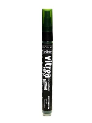 Pebeo Vitrea 160 Markers Sandalwood Green Gloss [Pack Of 3] (3PK-118086)