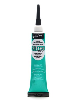 Pebeo Vitrea 160 Outliners Emerald 20 Ml [Pack Of 3] (3PK-114065)