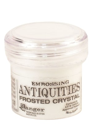 Ranger Specialty Embossing Powders Frosted Crystal 1 Oz. Jar [Pack Of 3] (3PK-EPJ37576)