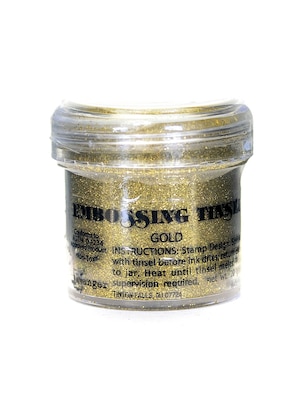 Ranger Specialty Embossing Powders Gold Tinsel 1 Oz. Jar [Pack Of 3] (3PK-EPJ41047)