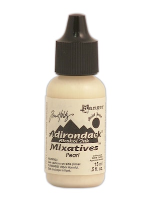 Ranger Tim Holtz Adirondack Alcohol Inks Pearl Mixatives 0.5 Oz. Bottle [Pack Of 3] (3PK-TIM22114)