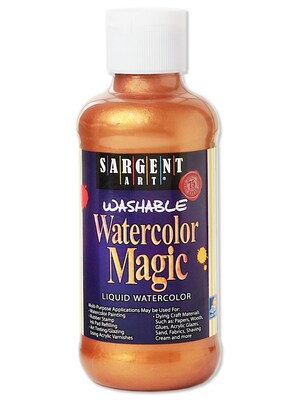 Sargent Art Watercolor Magic 8Oz Pirate Gold [Pack Of 3] (3PK-22-6018)