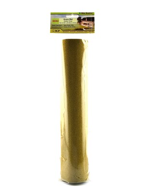 Wee Scapes Architectural Model Grass Mats Golden Straw 12 In. X 50 In. Roll [Pack Of 3] (3PK-00362)