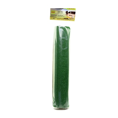 Wee Scapes Architectural Model Grass Mats Medium Green 12 In. X 50 In. Roll [Pack Of 3] (3PK-00361)