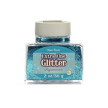 Advantus Corp Extra Fine Glitter Aquamarine 2 Oz. Stackable Jar [Pack Of 4] (4PK-SUL50868)