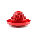 Alvin Spin-O-Tray Rotating Desktop Organizer Red (9893-3)