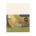 Ampersand Claybord 8 In. X 10 In. Each [Pack Of 2] (2PK-CBS08)