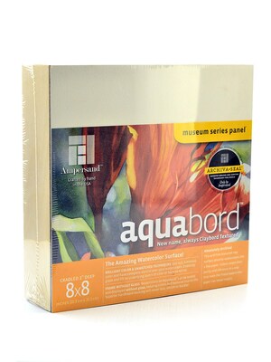 Ampersand Deep Cradle Aquabord 8 In. X 8 In. (CBTW088)