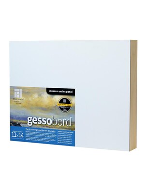 Ampersand Deep Cradle Gessobord 11 In. X 14 In. (GBWC11)