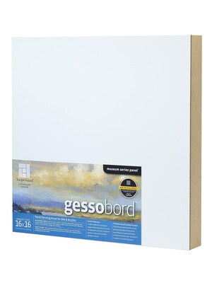 Ampersand Deep Cradle Gessobord 16 In. X 16 In. (GBWC1616)