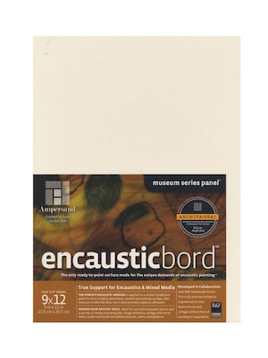Ampersand Encausticbord Board, 9 x 12 (EN0912)