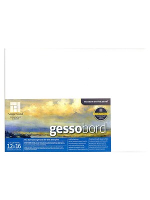 Ampersand Gessobord Board, 12 X 16, 1/8 (GBS12)