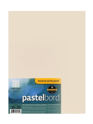 Ampersand Pastelbord 16 In. X 20 In. White Each (PBW16)