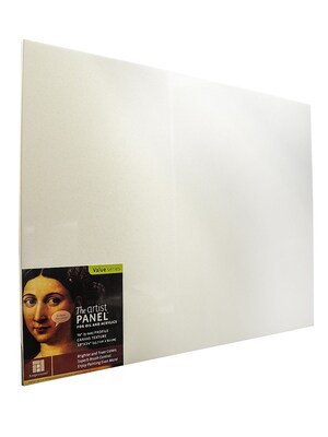 Ampersand The Artist Panel Canvas Texture Flat Profile 18 In. X 24 In. 3/8 In. (AP9M1824)