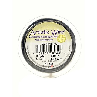 Artistic Wire Spools 10 Yd. Antique Brass 18 Gauge [Pack Of 4] (4PK-AWS-18-24-10YD)