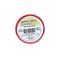Artistic Wire Spools 15 Yd. Red 22 Gauge [Pack Of 4] (4PK-AWS-22-14-15YD)