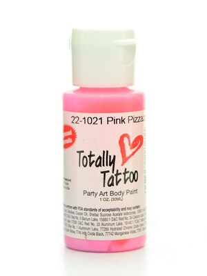 Badger Totally Tattoo System Body Paint Pink Pizzazz 1 Oz. [Pack Of 2] (2PK-TT-1021)