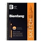 Bienfang 11" x 14" Wire Bound Sketch Pad, 100 Sheets/Pad, 2/Pack (53159-PK2)