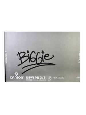 Canson XL Newsprint Pads, 24 In. x 36 In., Pad Of 100 (100510952)