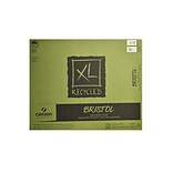 Canson XL Recycled Bristol Pads, 14 In. x 17 In., Pad Of 25 Sheets, Fold-Over (100510934)