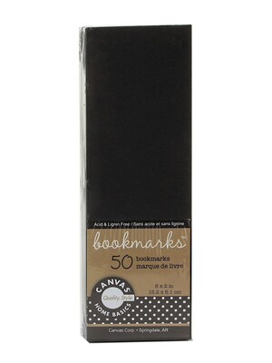 Canvas Corp Bookmarks Chalkstock 6 In. X 2 In. Pack Of 25 [Pack Of 6] (6PK-CDS1839)