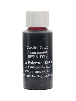 Castin Craft Transparent Dyes Red Bottle 1 Oz. [Pack Of 2] (2PK-46428)