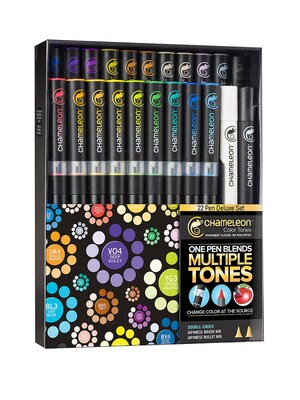 Chameleon Color Tones Pens Deluxe Set Of 22 (CT2201)