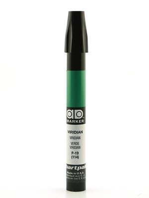 Chartpak Ad Markers, Tri-Nib, Viridian, 6/Pack (37312)