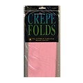 Cindus Crepe Paper Folds Baby Pink [Pack Of 6] (6PK-1132)