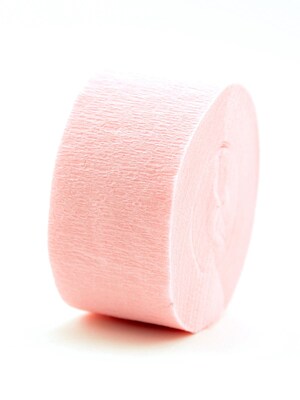 Cindus Crepe Paper Streamers Baby Pink [Pack Of 12] (12PK-3632)