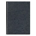 Clairefontaine Age Bag Notebook, 5.83 x 8.27, 60 Sheets, Glossy Black (785661C)