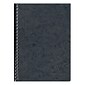 Clairefontaine Age Bag Notebook, 5.83" x 8.27", Lined, 60 Sheets, Glossy Black (785661C)