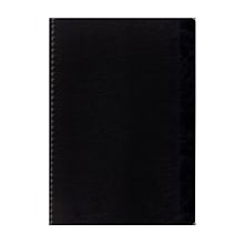 Clairefontaine Classic Wirebound Notebooks 8 1/4 In. X 11 3/4 In. Ruled With Margin, Black Cover 50