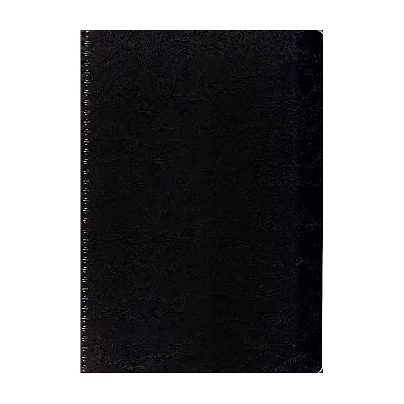 Clairefontaine Classic Wirebound Notebooks 8 1/4 In. X 11 3/4 In. Ruled With Margin, Black Cover 50 Sheets 5/Pack (5PK-781451)