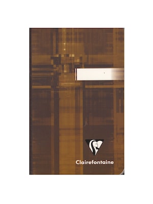 Clairefontaine Cloth-Bound Notebooks 3 3/4 In. X 5 1/2 In. Ruled 96 Sheets [Pack Of 4] (4PK-9596)