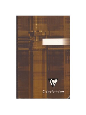 Clairefontaine Cloth-Bound Notebooks 3 3/4 In. X 5 1/2 In. Ruled 96 Sheets [Pack Of 4] (4PK-9596)